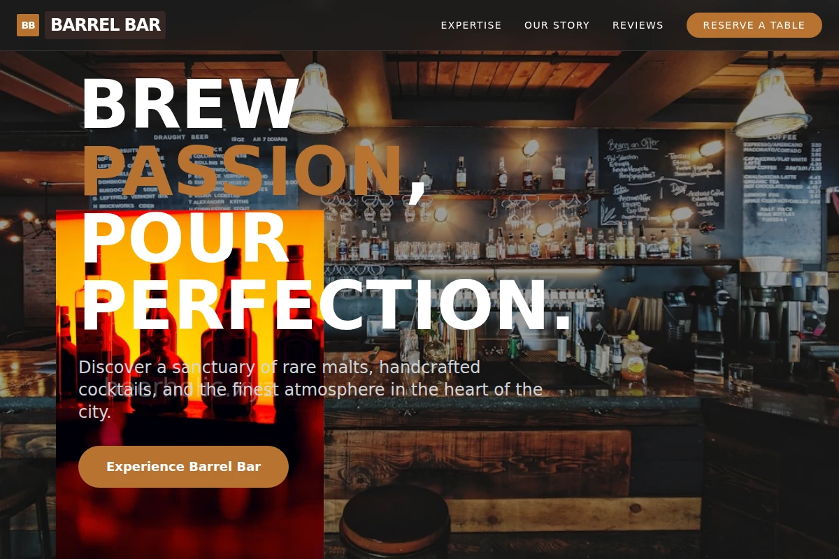Barrel Bar