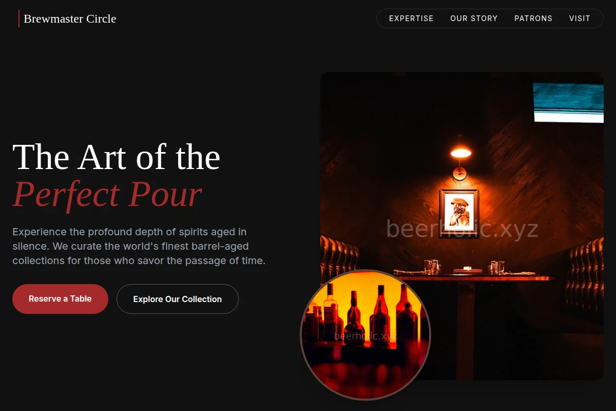 Barrel-Aged Bar