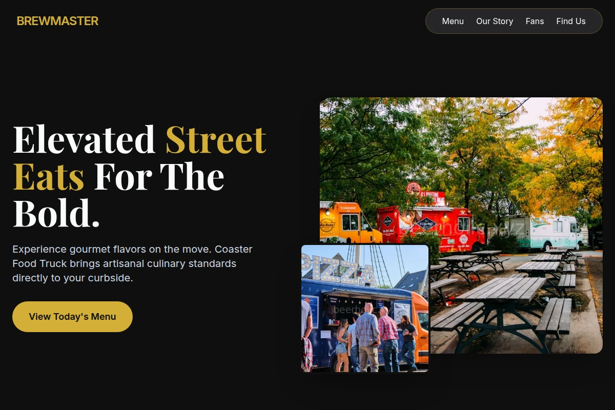 Coaster Food Truck
